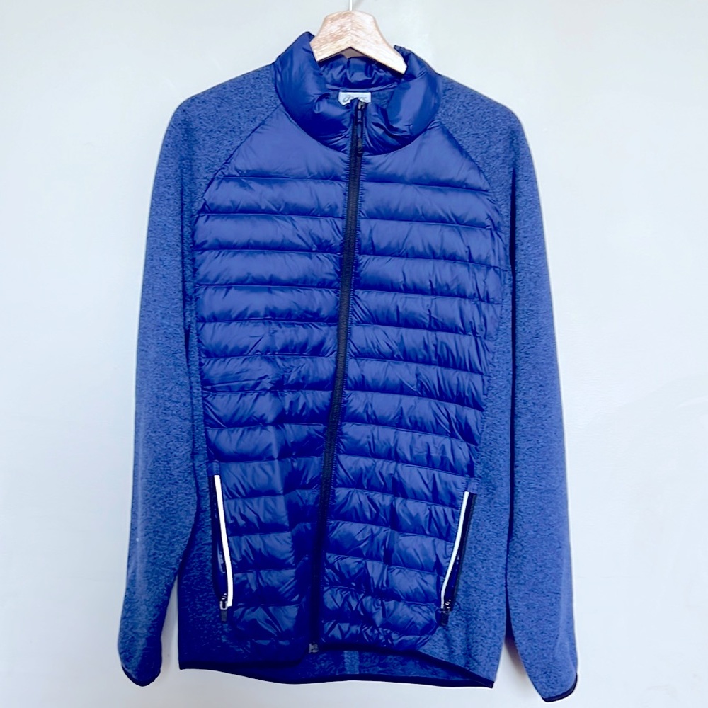 Asics blue jacket, size L